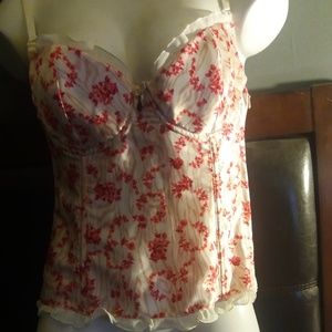 Gilligan & O'Malley lingerie bustier top size 36c